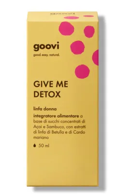 Goovi Give Me Detox Drops 50 мл Дренирующая добавка
Goovi Give Me Detox Drops 50 мл Дренирующая добавка