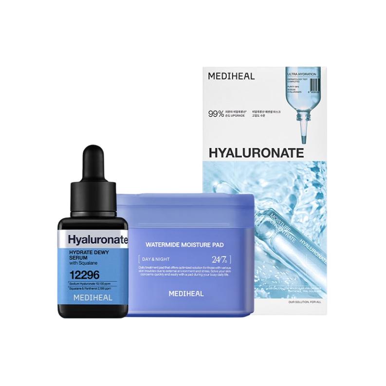 MEIDIHUIER набор с гиалуроновой кислотой и концентрированной эссенцией для ухода за кожей увлажняет и питает 40мл+100 шт+10 листов MEDIHEAL
MEIDIHUIER набор с гиалуроновой кислотой и концентрированной эссенцией для ухода за кожей увлажняет и питает 40мл+100 шт+10 листов MEDIHEAL