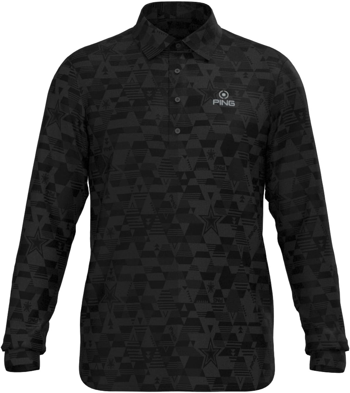 Мужская рубашка-поло с длинным рукавом Pin Apparel 621-3261001 (геометрический принт) / для гольфа, 020grey Ping Apparel, серый
Мужская рубашка-поло с длинным рукавом Pin Apparel 621-3261001 (геометрический принт) / для гольфа, 020grey Ping Apparel, серый