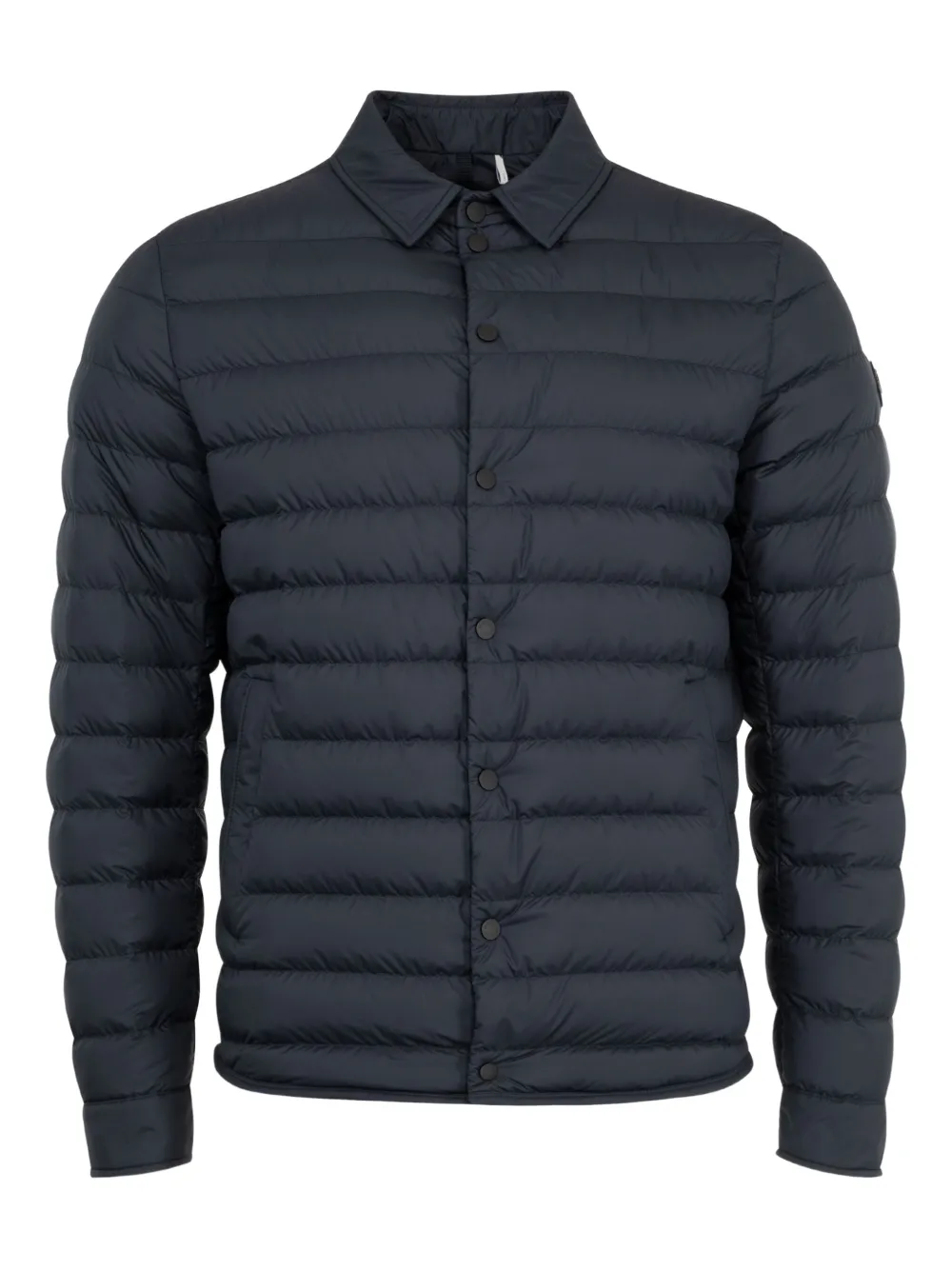 Стеганый пуховик MONCLER, синий
Стеганый пуховик MONCLER, синий