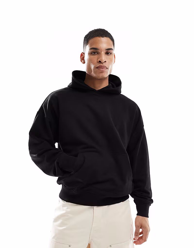 Толстовка оверсайз New Look черного цвета
Толстовка оверсайз New Look черного цвета