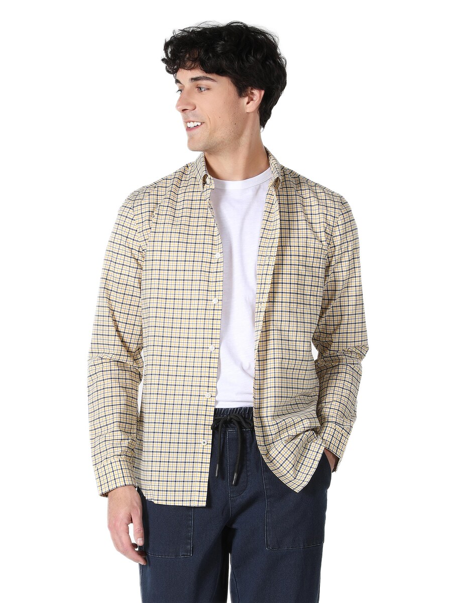 Рубашка на пуговицах классического кроя Colin's, желтый
Рубашка на пуговицах классического кроя Colin's, желтый