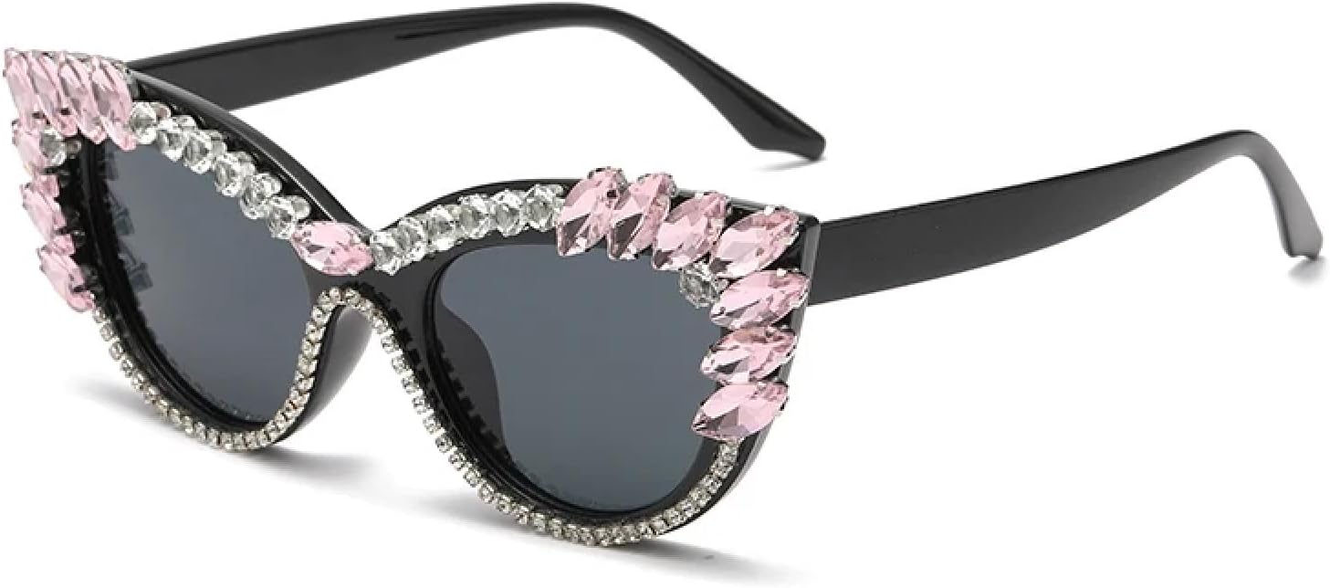 Солнцезащитные очки с защитой от УФ-излучения UV400 | «Кошачий глаз», разноцветные, с крупными бриллиантами | Для женщин и мужчин, для занятий спортом на открытом воздухе и вождения DSVIGF, Light Pink Black
Солнцезащитные очки с защитой от УФ-излучения UV400 | «Кошачий глаз», разноцветные, с крупными бриллиантами | Для женщин и мужчин, для занятий спортом на открытом воздухе и вождения DSVIGF, Light Pink Black
