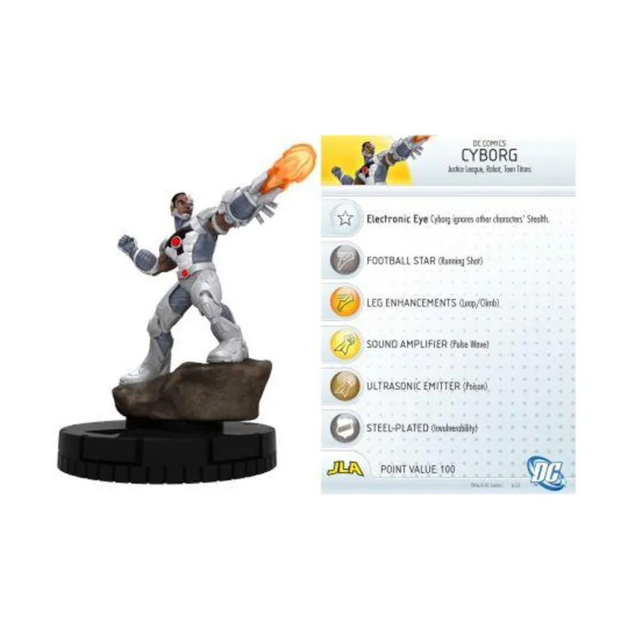 Киборг #006, DC HeroClix - Justice League - New 52 - Singles
Киборг #006, DC HeroClix - Justice League - New 52 - Singles