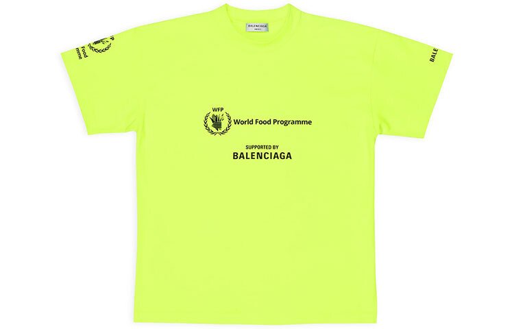 Футболка женская Balenciaga x WFP, желтый
Футболка женская Balenciaga x WFP, желтый