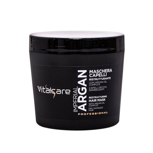 Маска для волос с маслом императорской арганы Vitalcare, 500 мл
Маска для волос с маслом императорской арганы Vitalcare, 500 мл