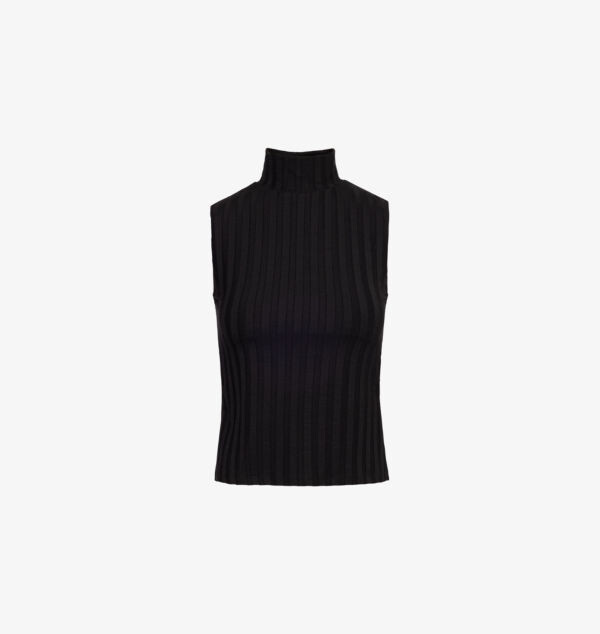 Топ Maison из эластичного трикотажного трикотажа с высоким воротом Reformation, черный
Топ Maison из эластичного трикотажного трикотажа с высоким воротом Reformation, черный