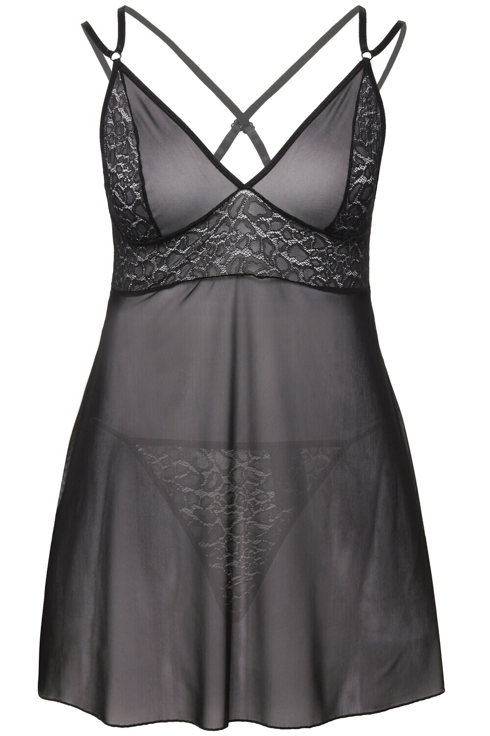 Ночная рубашка Ulla Popken, черный
Ночная рубашка Ulla Popken, черный