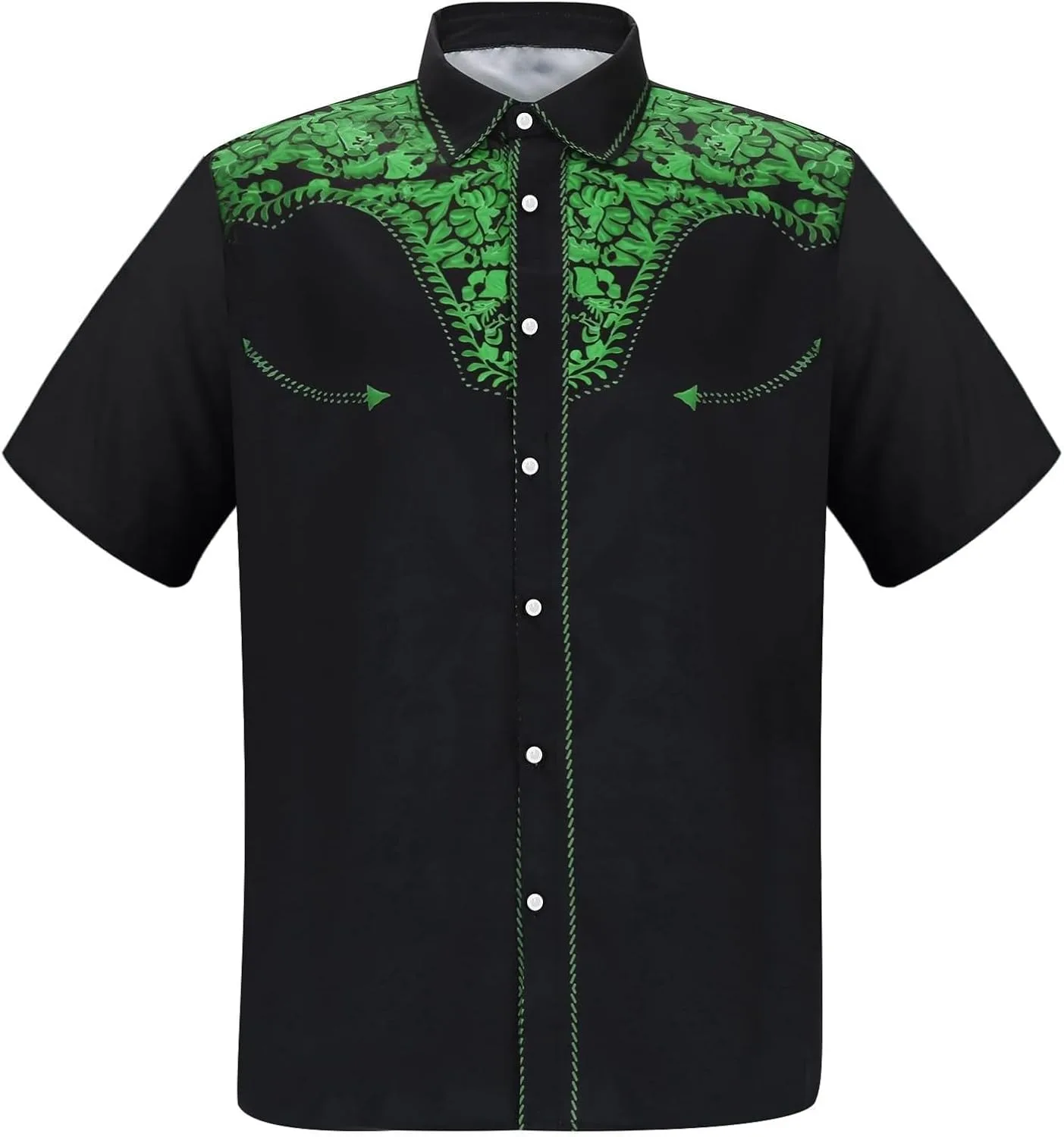 Мужская рубашка с коротким рукавом Vintage Pattern Loose Casual
Мужская рубашка с коротким рукавом Vintage Pattern Loose Casual