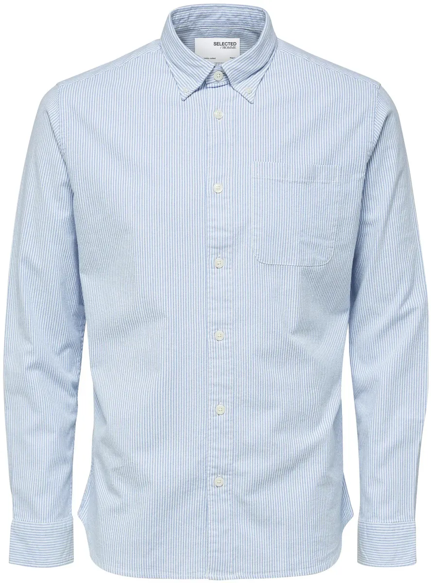 Рубашка SELECTED HOMME с длинными рукавами "SLHREGRICK-OX FLEX S", с нагрудным карманом, цвет Sky
Рубашка SELECTED HOMME с длинными рукавами "SLHREGRICK-OX FLEX S", с нагрудным карманом, цвет Sky