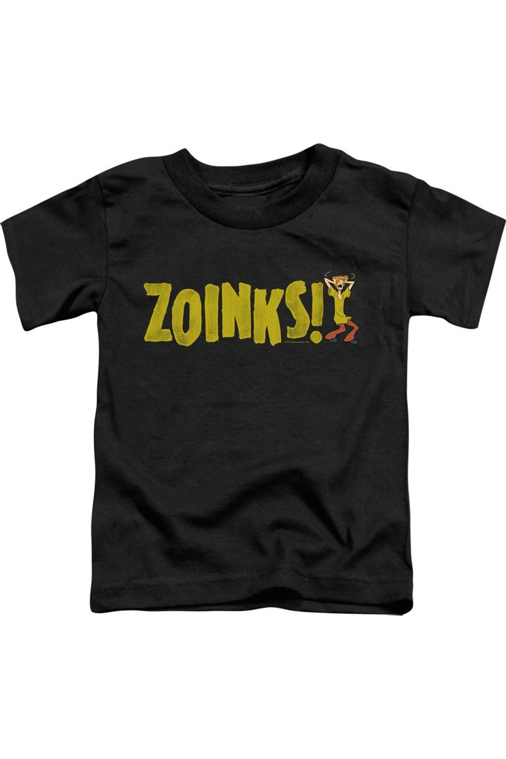 Футболка Scooby Doo "Zoinks" для малышей с коротким рукавом Gildan, черный 
Футболка Scooby Doo "Zoinks" для малышей с коротким рукавом Gildan, черный