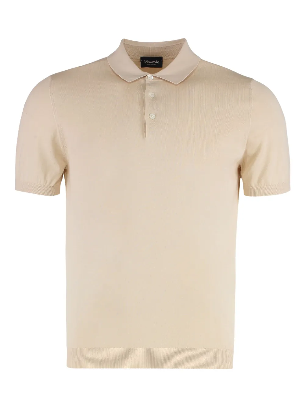 Рубашка-поло из трикотажного хлопка Drumohr, нейтральный
Рубашка-поло из трикотажного хлопка Drumohr, нейтральный