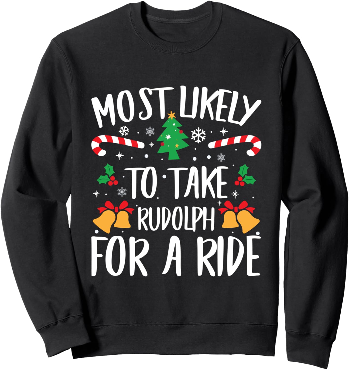 Толстовка, Наиболее вероятно, что вы прокатите Рудольфа на рождественской толстовке Match Matching Christmas Family Funny Group, черный
Толстовка, Наиболее вероятно, что вы прокатите Рудольфа на рождественской толстовке Match Matching Christmas Family Funny Group, черный