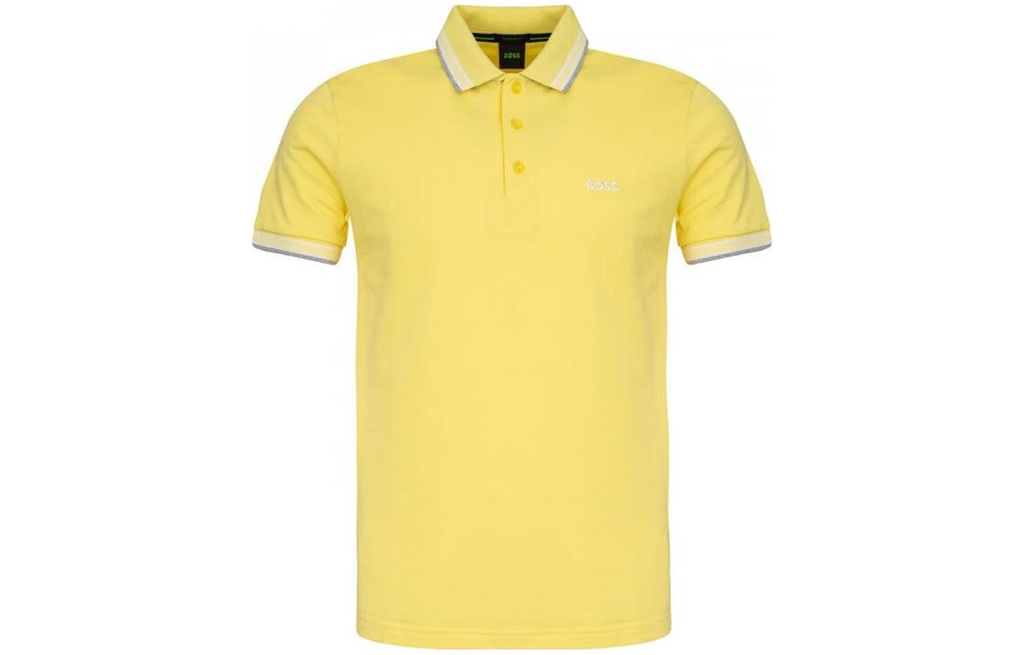 Футболка поло мужская желтая SS23 HUGO BOSS
Футболка поло мужская желтая SS23 HUGO BOSS