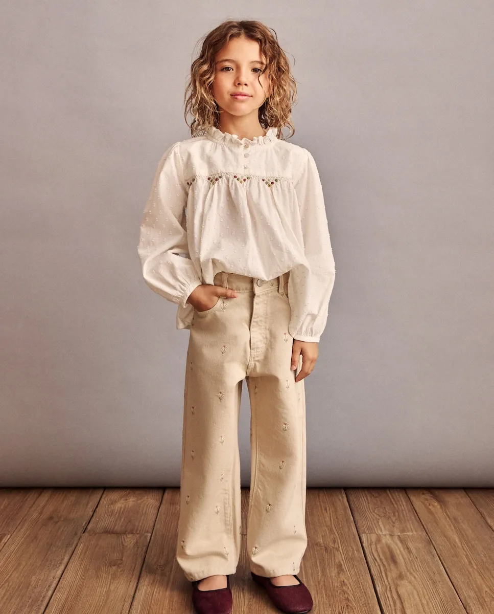 Блуза с длинным рукавом, деталь смок-мана из люрекса для девочки Coconut El Corte Inglés, белый
Блуза с длинным рукавом, деталь смок-мана из люрекса для девочки Coconut El Corte Inglés, белый