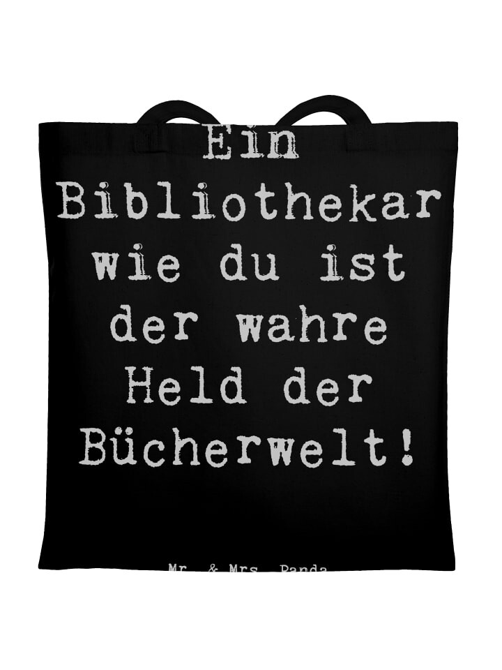 Сумка для переноски Mr & Mrs Panda Bibliothekar Held, черный
Сумка для переноски Mr & Mrs Panda Bibliothekar Held, черный