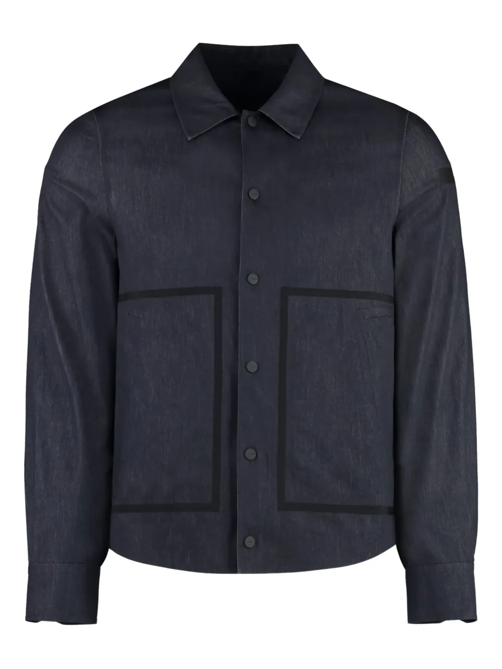 Куртка-рубашка с контрастной строчкой Roberto Ricci Designs, синий
Куртка-рубашка с контрастной строчкой Roberto Ricci Designs, синий