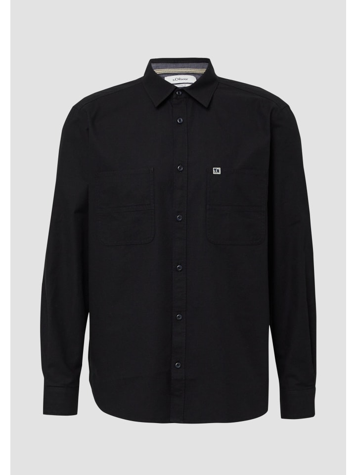 Рубашка 9999_черная s.Oliver
Рубашка 9999_черная s.Oliver