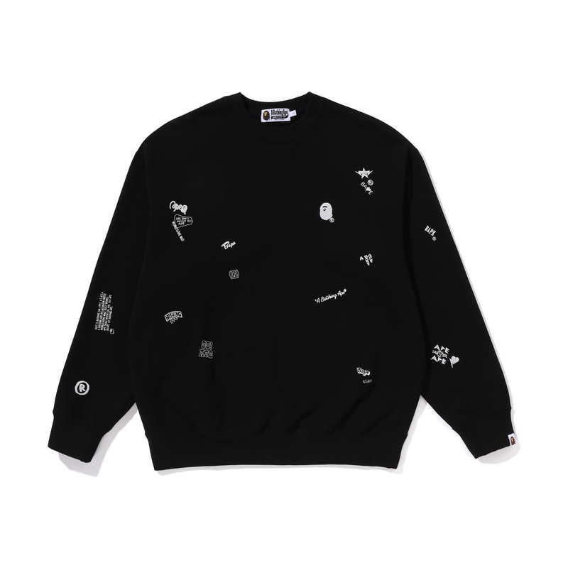 All over Logo Print Sweater A BATHING APE, черный
All over Logo Print Sweater A BATHING APE, черный
