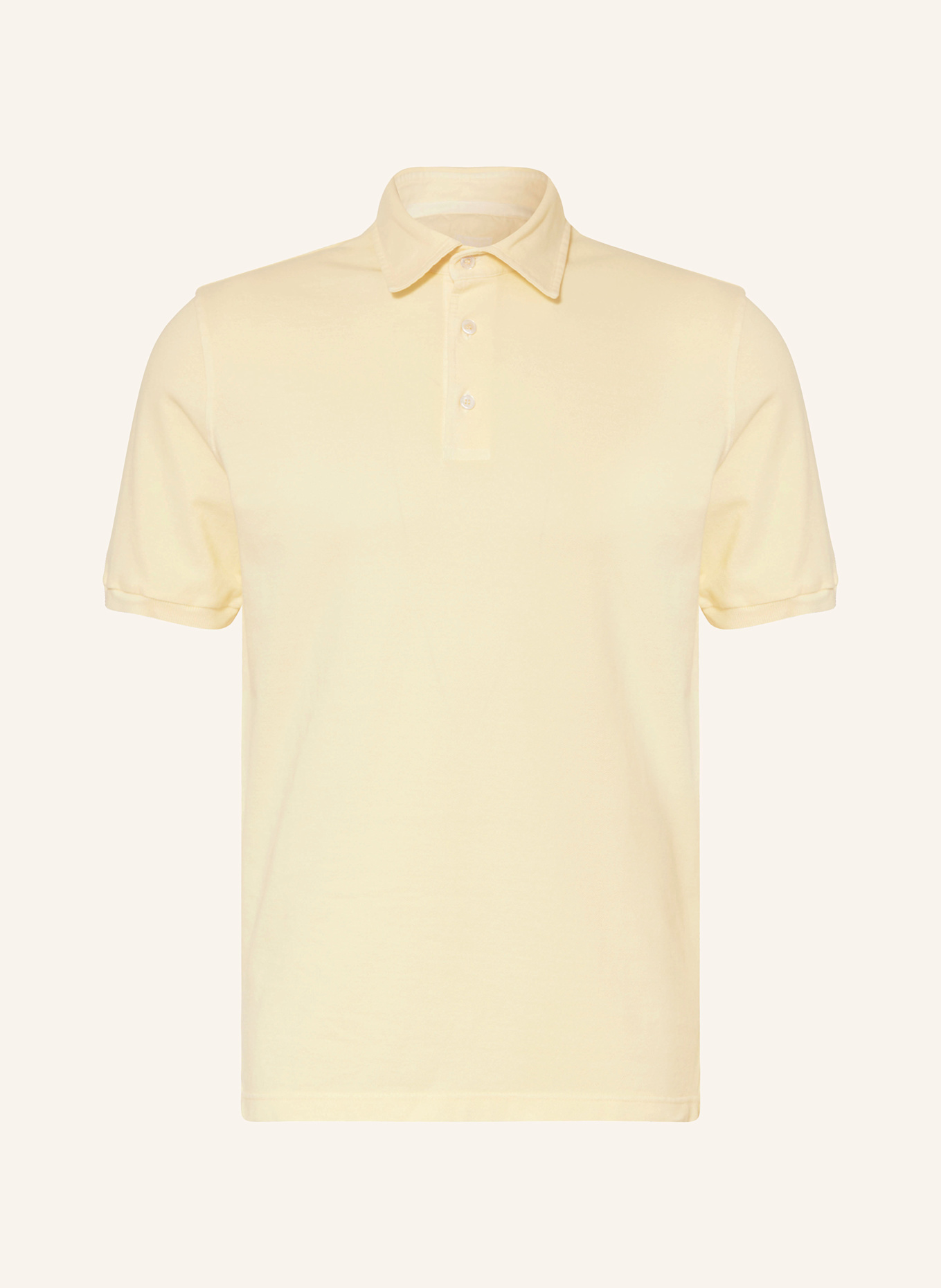 Рубашка поло из пике Fedeli, желтый 
Рубашка поло из пике Fedeli, желтый