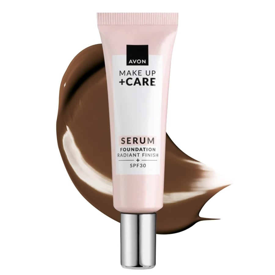 Make Up + Care Foundation - сыворотка 3в1 - 535P (Эспрессо) AVON
Make Up + Care Foundation - сыворотка 3в1 - 535P (Эспрессо) AVON
