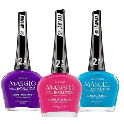 GEL EVOLUTION Лак для ногтей с эффектом геля 3 оттенка цветов Продолжительность до 12 дней Masglo
GEL EVOLUTION Лак для ногтей с эффектом геля 3 оттенка цветов Продолжительность до 12 дней Masglo