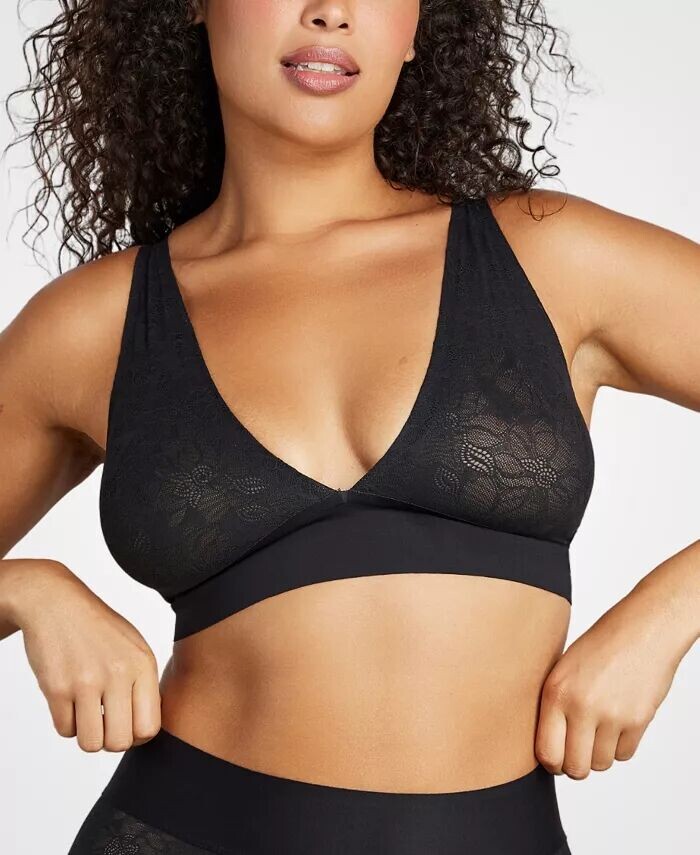 Женский мягкий кружевной бюстгальтер с глубоким вырезом без подкладок SIELLA, черный
Женский мягкий кружевной бюстгальтер с глубоким вырезом без подкладок SIELLA, черный