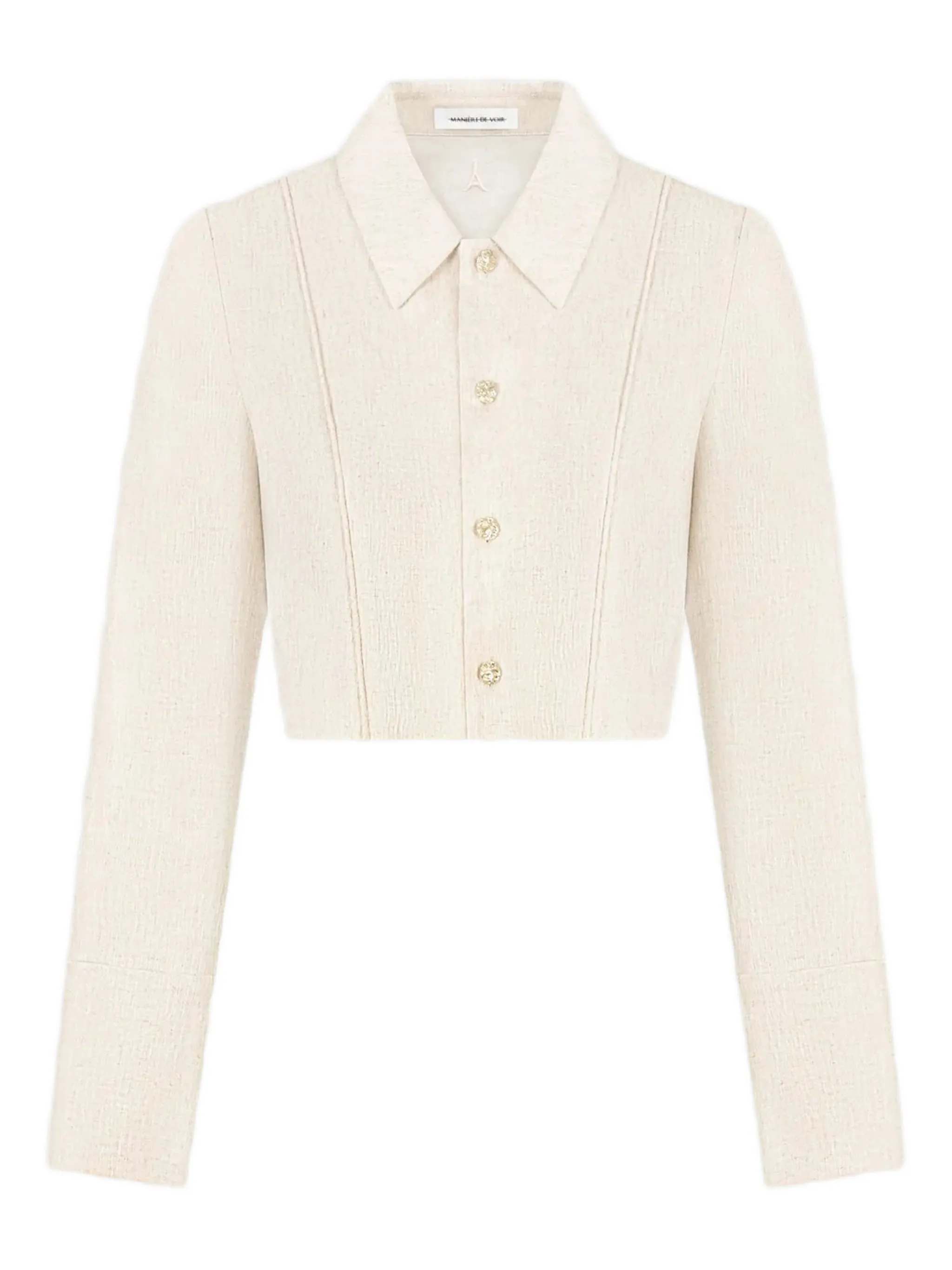 Укороченная рубашка Florine Manière De Voir, бежевый
Укороченная рубашка Florine Manière De Voir, бежевый