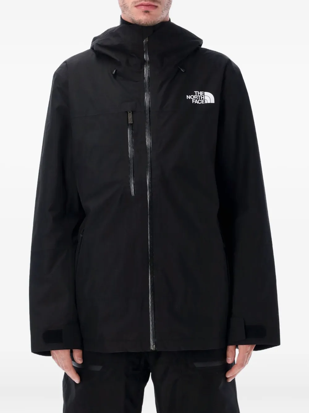 Утепленная лыжная куртка на молнии с капюшоном The North Face, черный
Утепленная лыжная куртка на молнии с капюшоном The North Face, черный