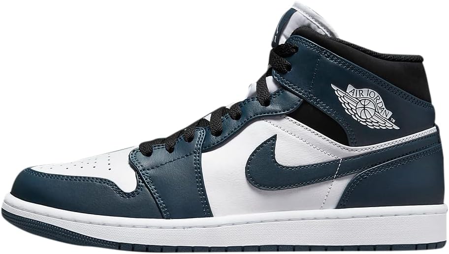 Кроссовки Nike Air Jordan 1 Mid для мужчин, Armory Navy White Black
Кроссовки Nike Air Jordan 1 Mid для мужчин, Armory Navy White Black