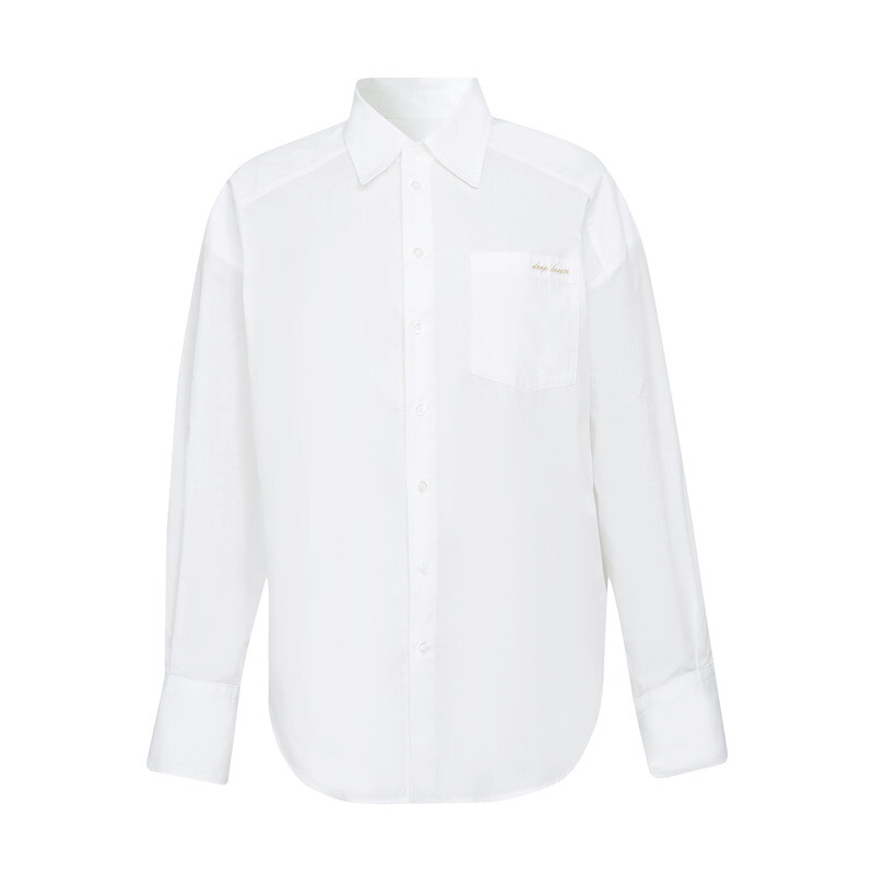 Рубашка женская Deep Breath с вышивкой и карманами, белый
Рубашка женская Deep Breath с вышивкой и карманами, белый