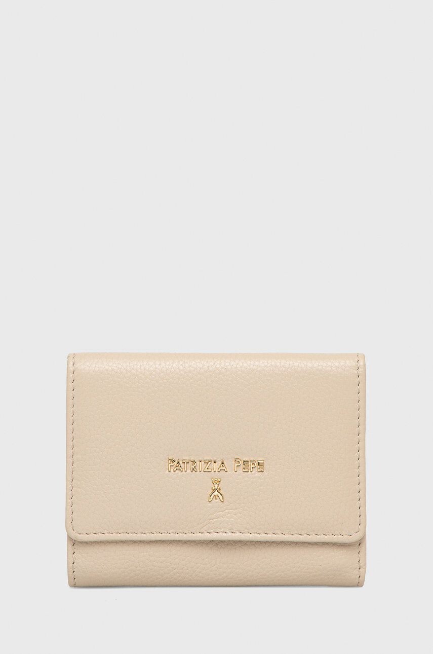 Кожаный кошелек Patrizia Pepe, бежевый
Кожаный кошелек Patrizia Pepe, бежевый