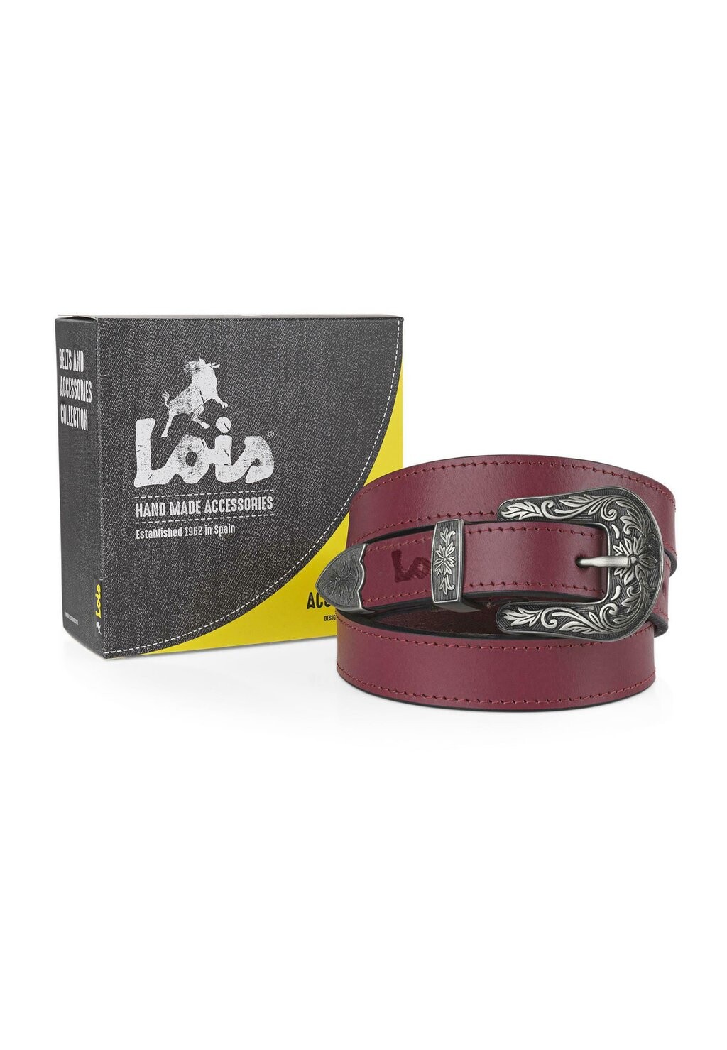 Пояс LOIS Jeans, темно-красный
Пояс LOIS Jeans, темно-красный