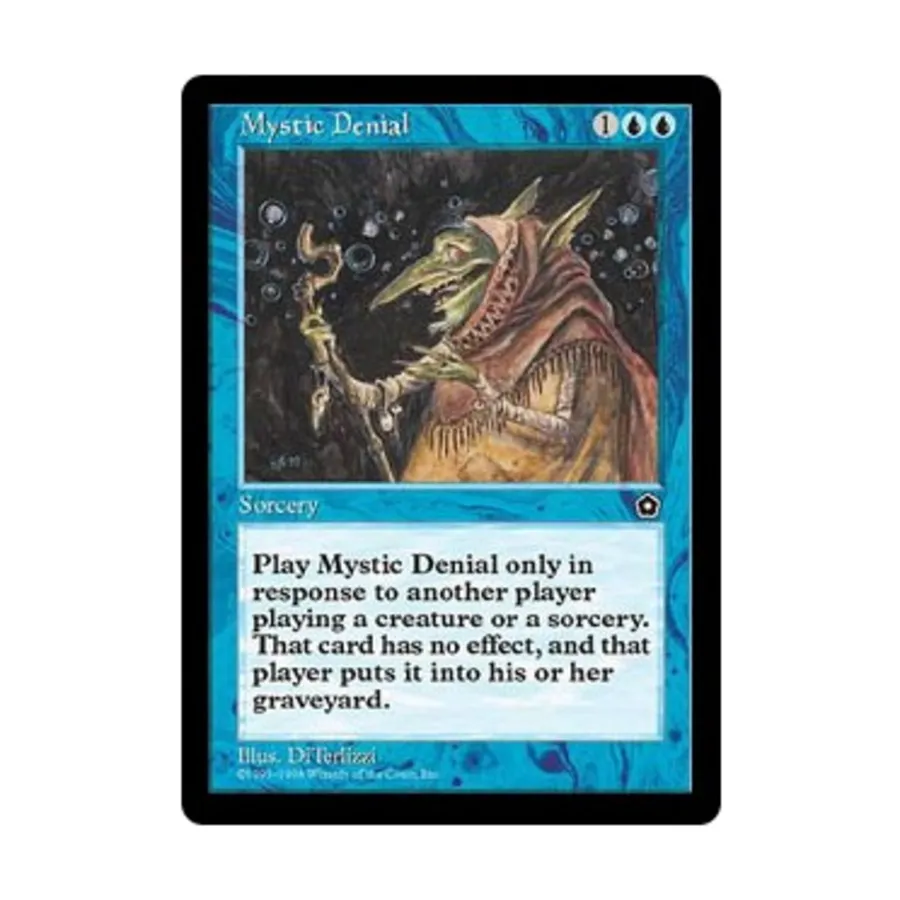 CCG Мистическое отрицание (U), MTG - Portal 2nd Age
CCG Мистическое отрицание (U), MTG - Portal 2nd Age