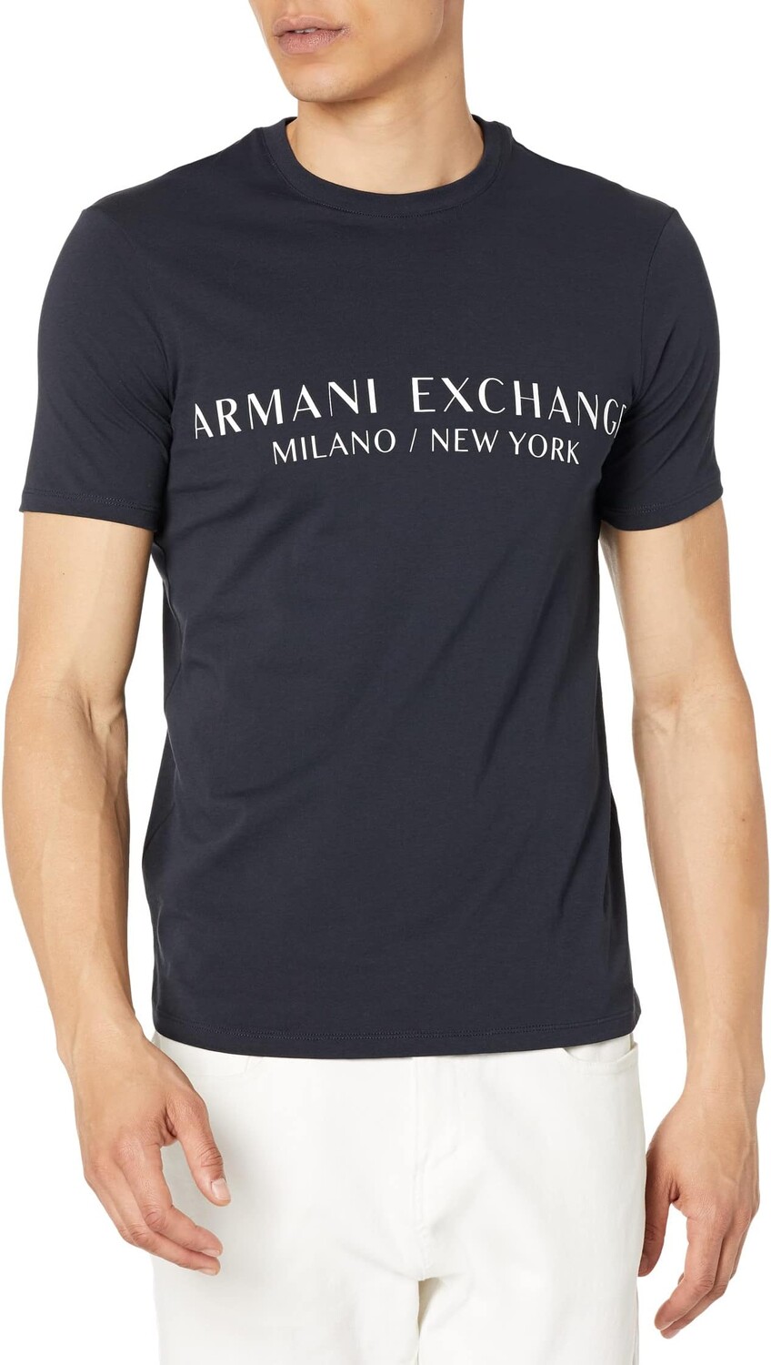 Футболка с логотипом Milano/New York Armani Exchange, темно-синий
Футболка с логотипом Milano/New York Armani Exchange, темно-синий