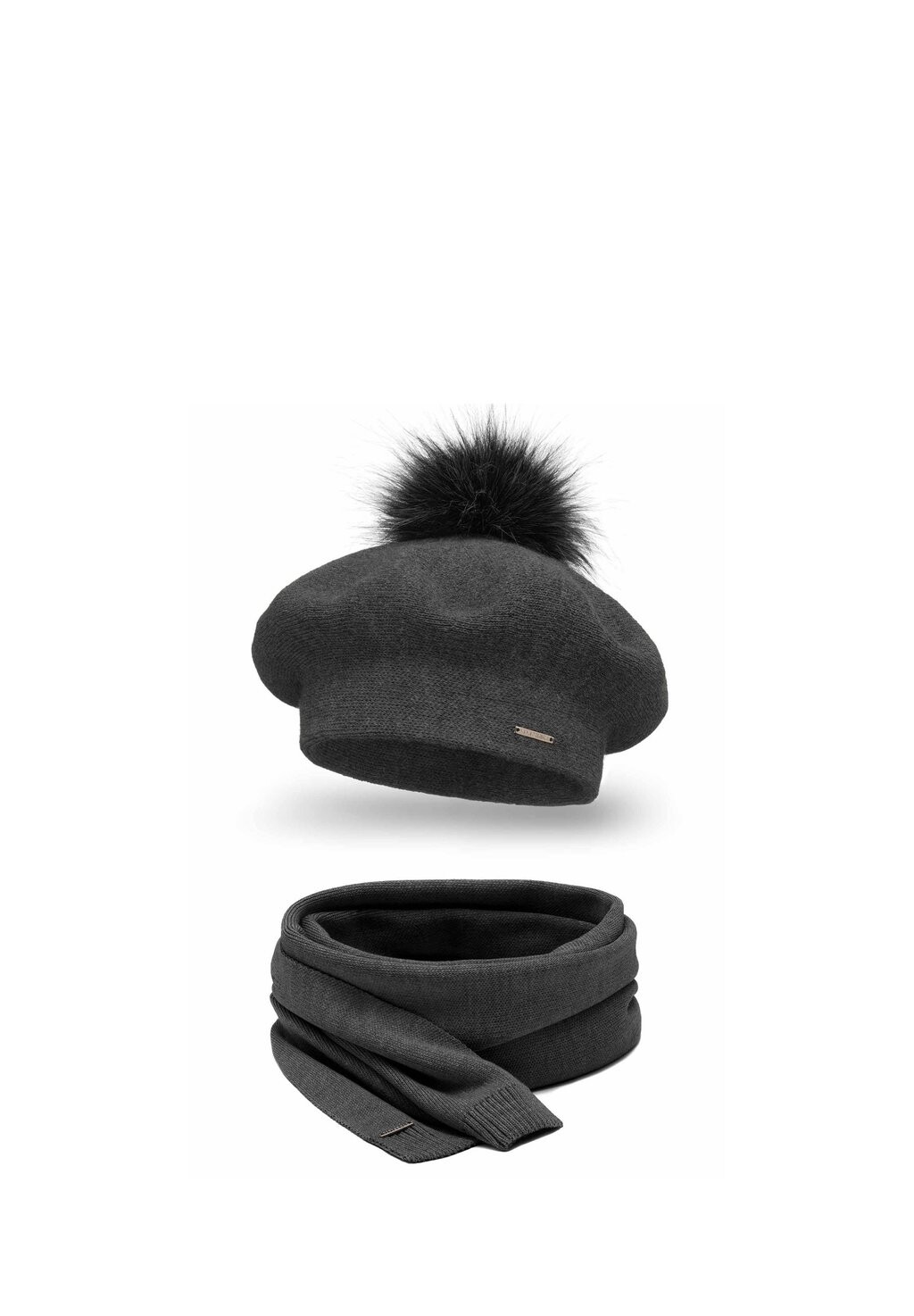 Шарф BERET AND SET Vivisence, темно-серый
Шарф BERET AND SET Vivisence, темно-серый
