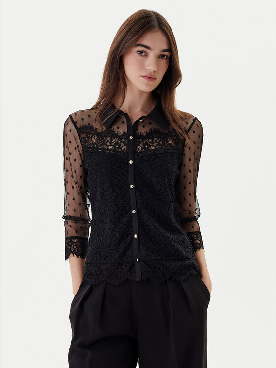 Блузка slim fit 252-TEREZA Morgan, черный
Блузка slim fit 252-TEREZA Morgan, черный