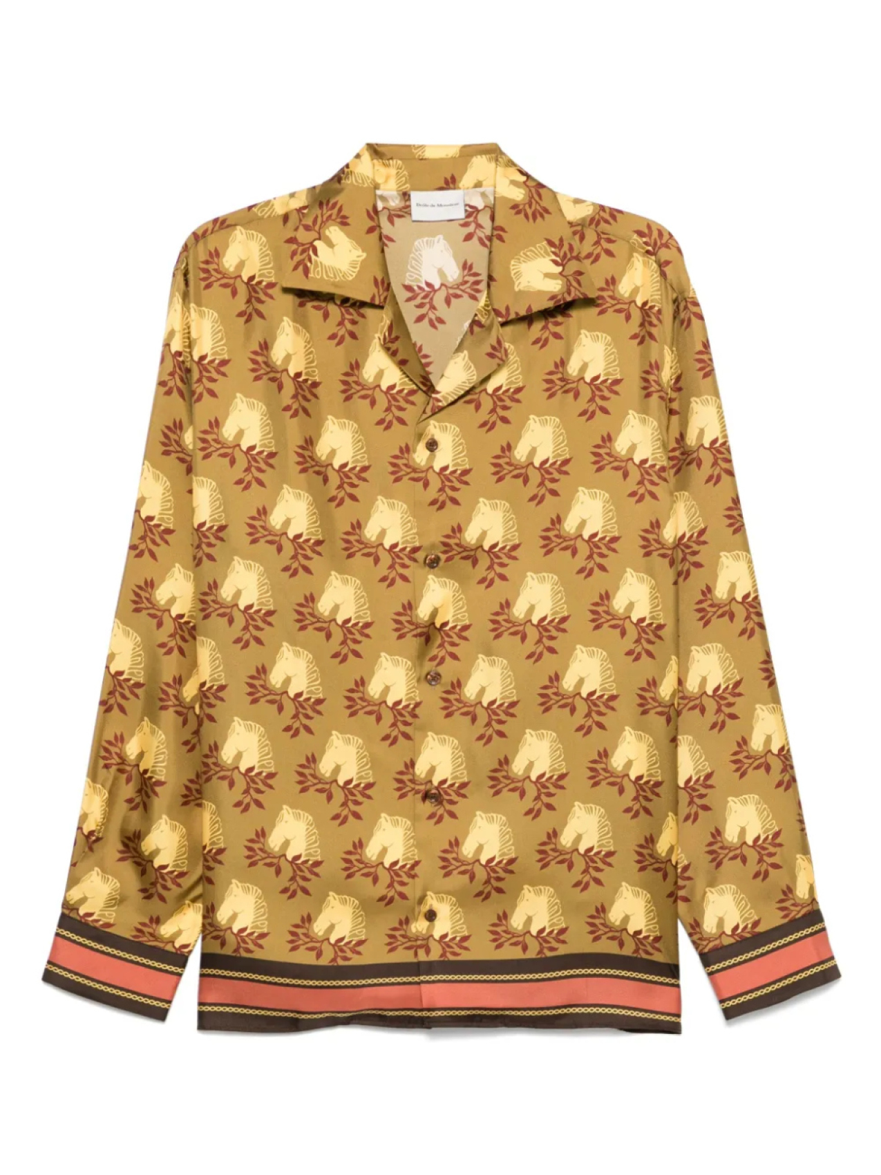 Рубашка поло ML Drôle De Monsieur, желтый
Рубашка поло ML Drôle De Monsieur, желтый