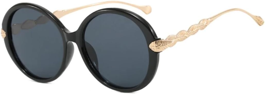 Солнцезащитные очки с защитой UV400 | Крупная круглая металлическая оправа | для женщин и мужчин, для занятий спортом на открытом воздухе и вождения DSVIGF, Black Gray
Солнцезащитные очки с защитой UV400 | Крупная круглая металлическая оправа | для женщин и мужчин, для занятий спортом на открытом воздухе и вождения DSVIGF, Black Gray