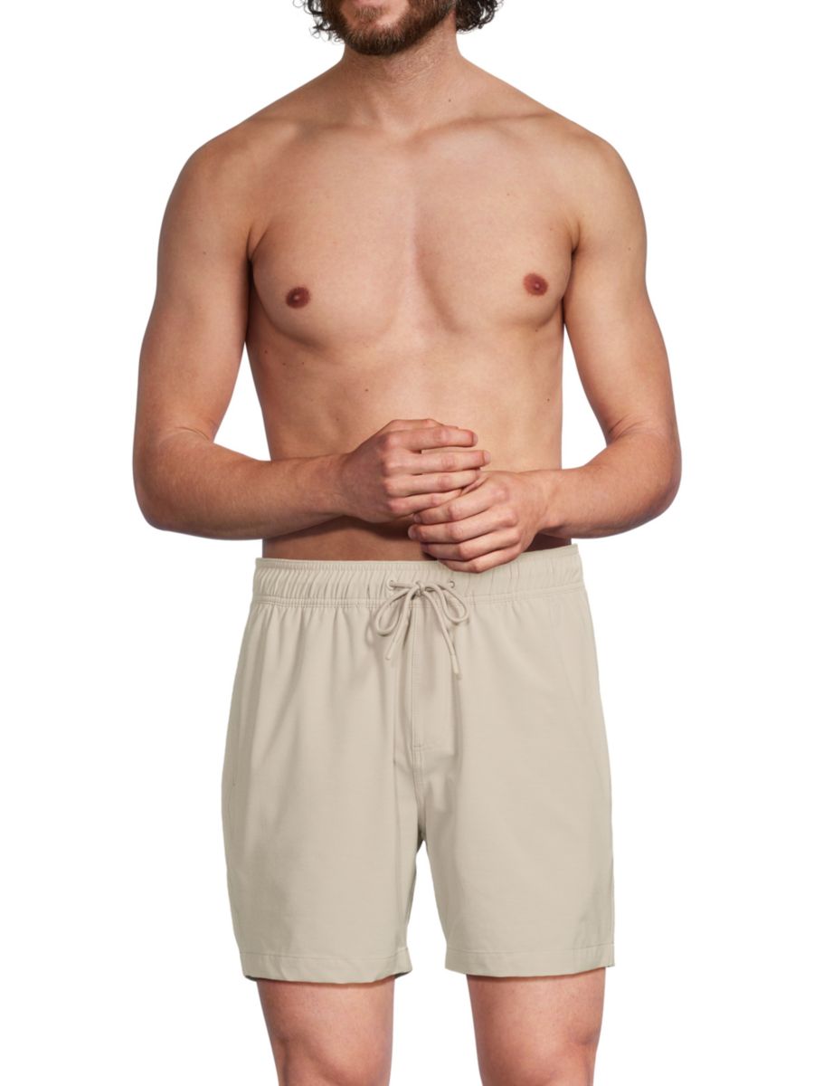 Плавки-шорты 6 футов с завязками Onia, хаки
Плавки-шорты 6 футов с завязками Onia, хаки
