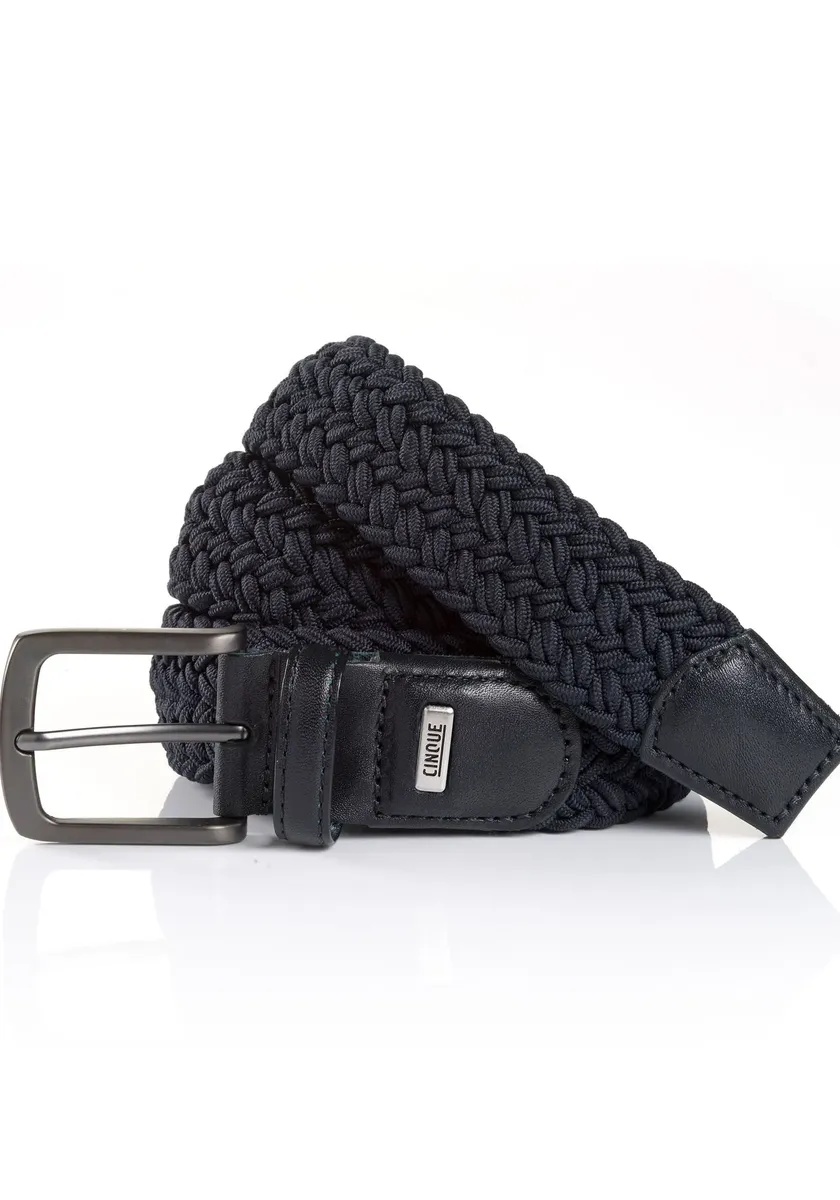 Ремень кожаный Cinque "POGGIO", плетеный ремень, цвет морской волны 
Ремень кожаный Cinque "POGGIO", плетеный ремень, цвет морской волны