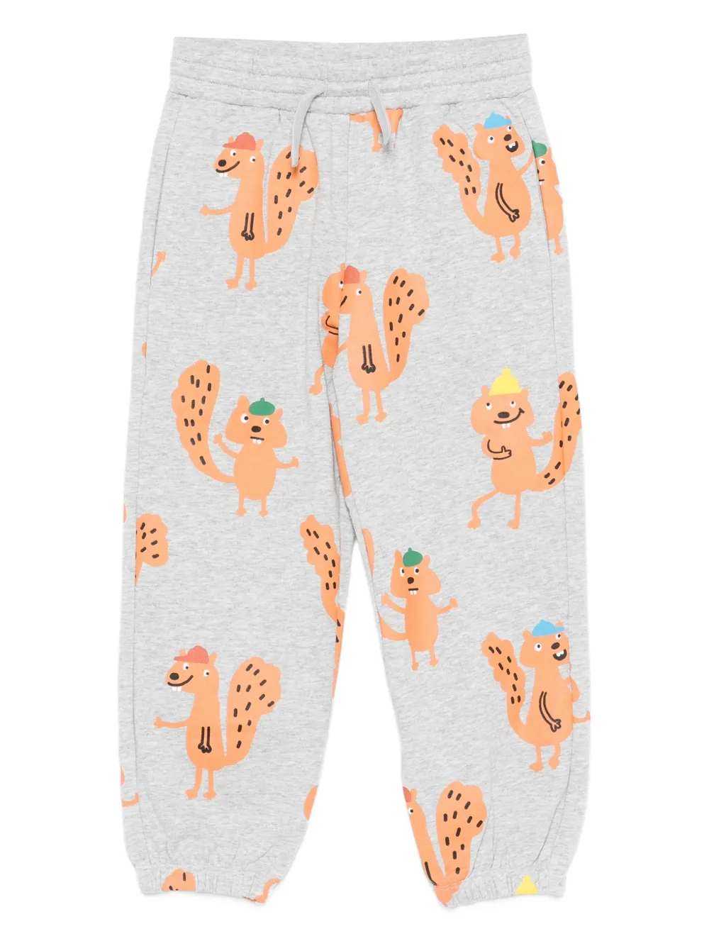 Эластичные спортивные брюки с принтом белки Stella McCartney Kids, серый
Эластичные спортивные брюки с принтом белки Stella McCartney Kids, серый