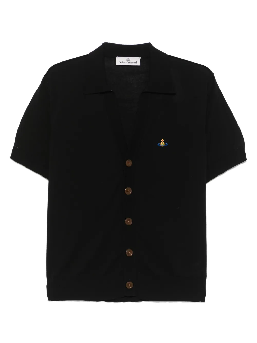 Трикотажная рубашка Vivienne Westwood, черный 
Трикотажная рубашка Vivienne Westwood, черный