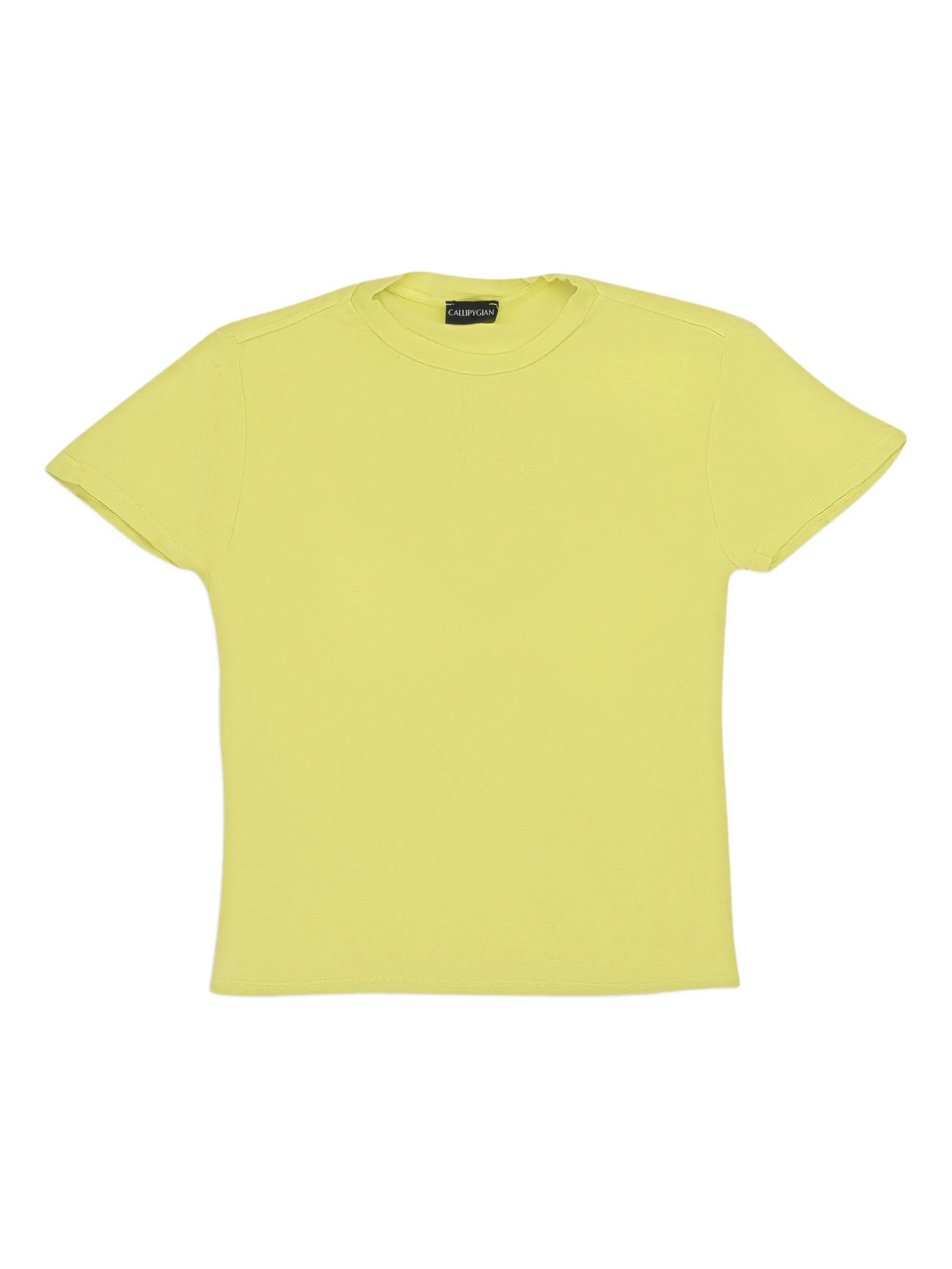 Футболка с круглым вырезом Callipygian, желтый
Футболка с круглым вырезом Callipygian, желтый