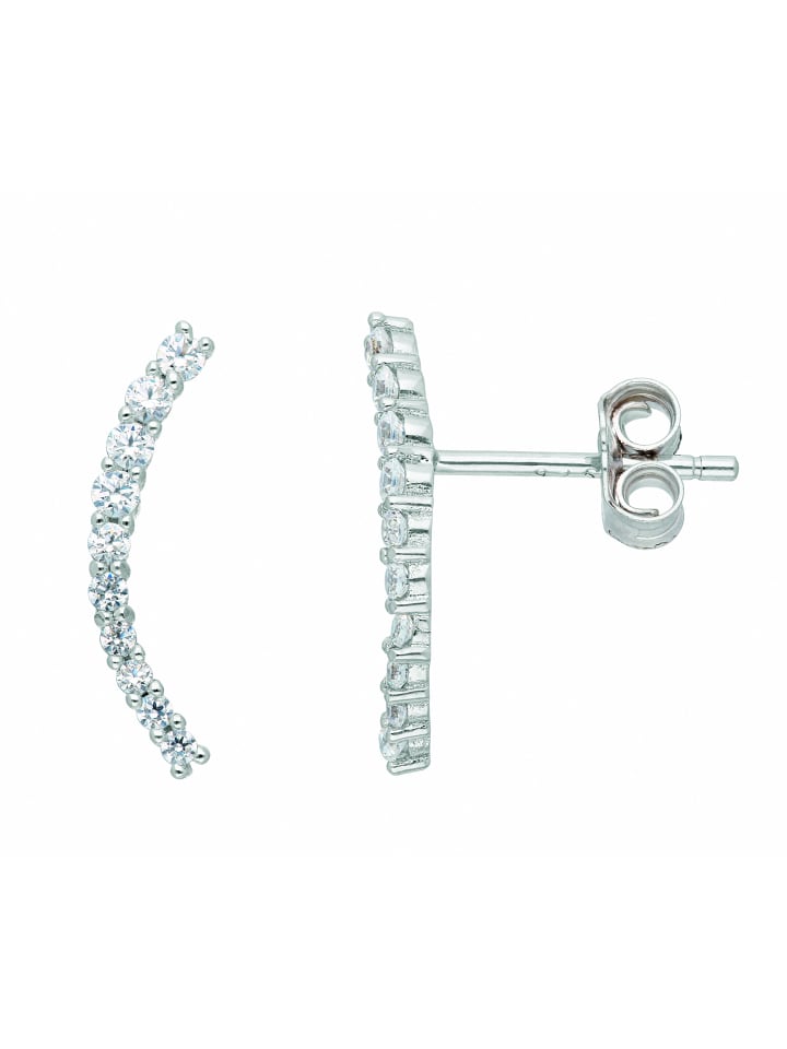 Adeliás Женские серьги-гвоздики из серебра 925 пробы с кубическим цирконием в серебре
Adeliás Женские серьги-гвоздики из серебра 925 пробы с кубическим цирконием в серебре