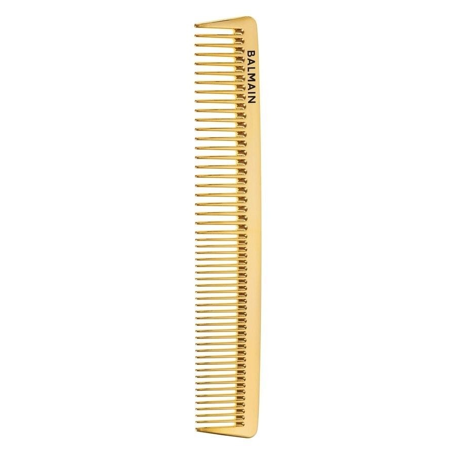 Расческа hc golden cutting comb Balmain Hair, количество 1 шт.
Расческа hc golden cutting comb Balmain Hair, количество 1 шт.