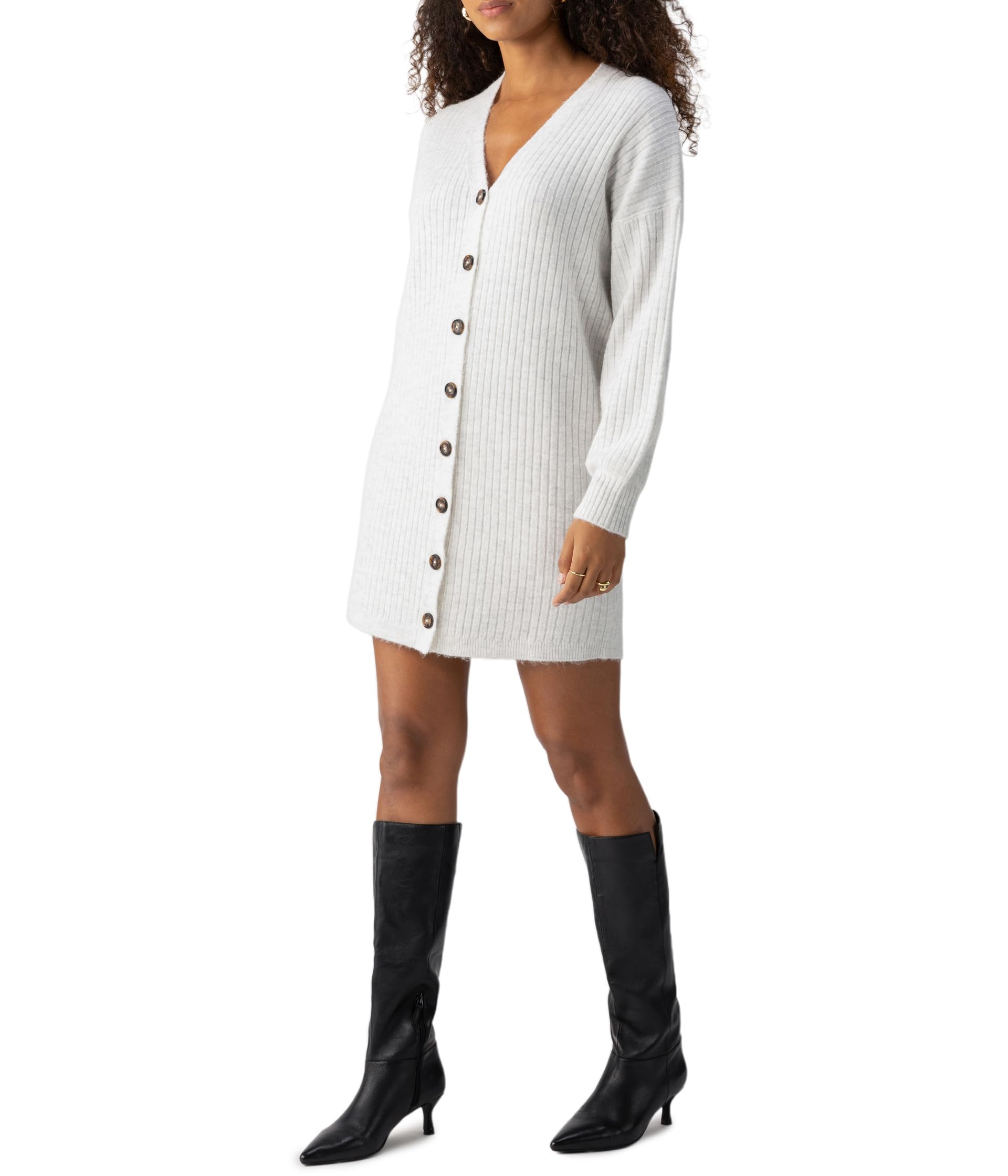 Платье Sanctuary Button Front Sweater Dress, цвет Chalk Heather
Платье Sanctuary Button Front Sweater Dress, цвет Chalk Heather