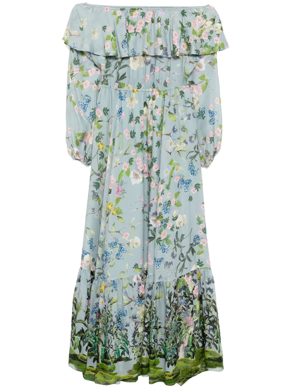 Шелковое платье Cynthia Rowley, синий
Шелковое платье Cynthia Rowley, синий