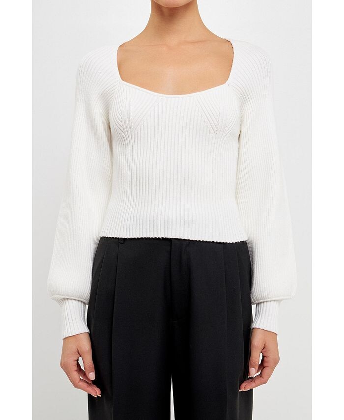 Женский вязаный топ endless rose, белый
Женский вязаный топ endless rose, белый