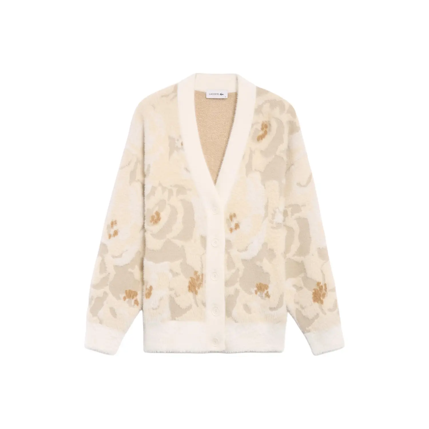 Кардиган floral-jacquard LACOSTE, белый/серый
Кардиган floral-jacquard LACOSTE, белый/серый